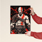 Kratos – God of War Rage Poster